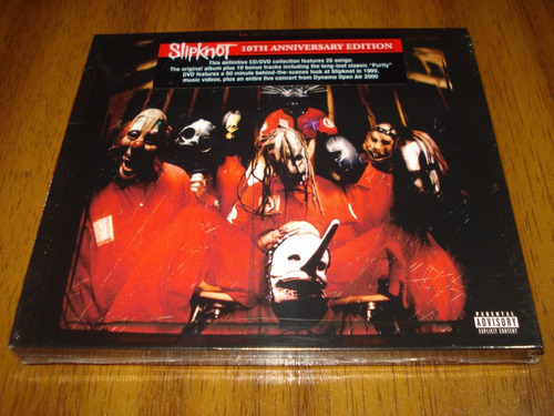 Cd+dvd Slipknot / Edic. Aniversario (nuevo Y Sellad) Europeo