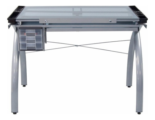 Mesa Dibujo Artístico Escritorio Cristal Templado Restirador