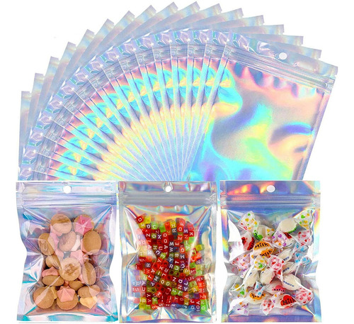 200pcs Bolsas Doypack Bolsas Be Envios Aluminio Trasparente