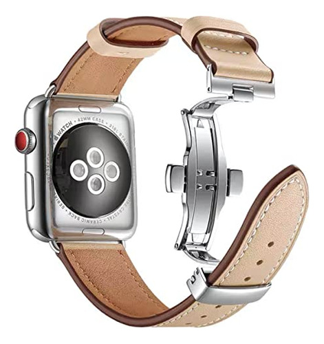 Cuero Heyozury Compatible Con La Banda De Reloj De Apple 8 4