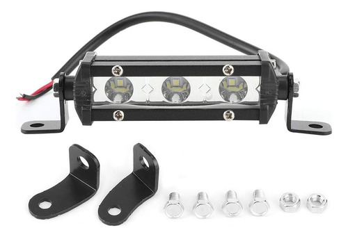 Barra Led Mini Slim 3led Dual Color +strobo Potente 2pcs