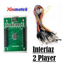 Comprar Kit Interfaz Arcade  Mame 2 Jugadores-con Cables P\u002F2 Players