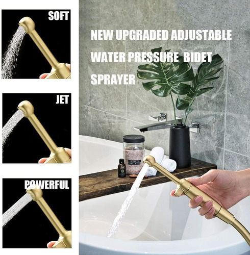 Imagen 2 de 6 de Juego De Bidet Premium Mini Regadera Con Sus Accesorios