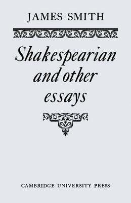 Libro Shakespearian And Other Essays - James Smith