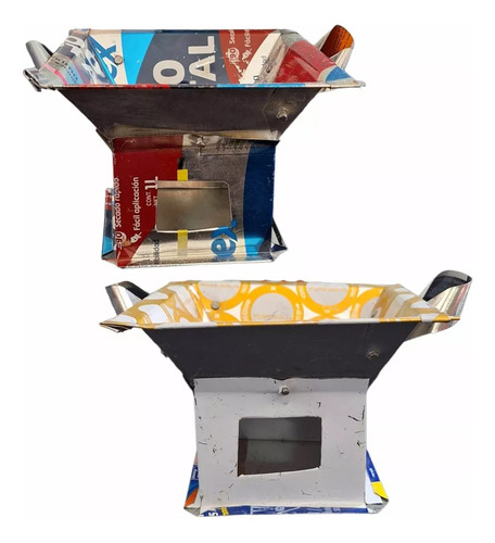 Combo 5 Piezas,anafre Asador, Mini Brasero De Mesa, Practico