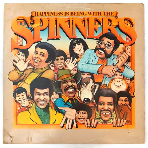 Spinners - Happiness Is Being With The Spinners  Imp Usa  Lp