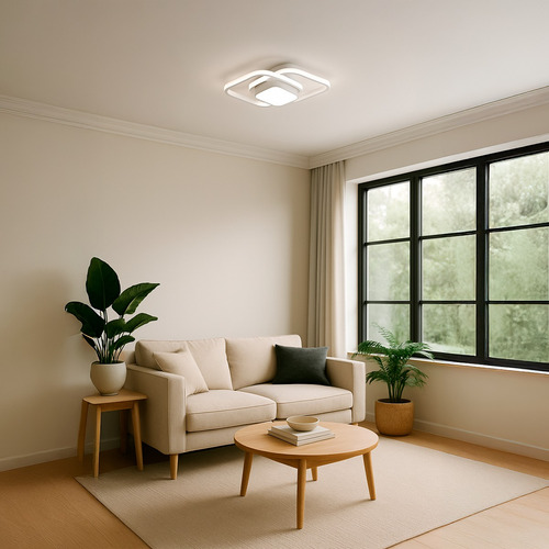 Luminária De Led Sobrepor Paflon Top Moderna 3 Em 1 Bivolt