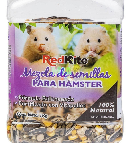 Imagen 6 de 6 de Semillas Hámster Balanceadas Fortificadas Red Kite 1k