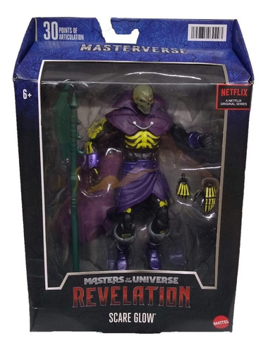 Masters Of The Universe Revelation Scareglow Calavera Motu