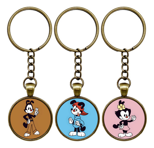 Llaveros Yakko Wakko Y Dot