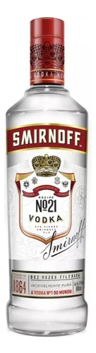 Vodka Destilada Smirnoff Garrafa 600ml