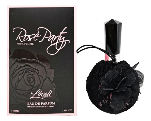 Perfume De Mujer Rose Party Lóvali 100ml Volumen De La Unidad 100 Ml