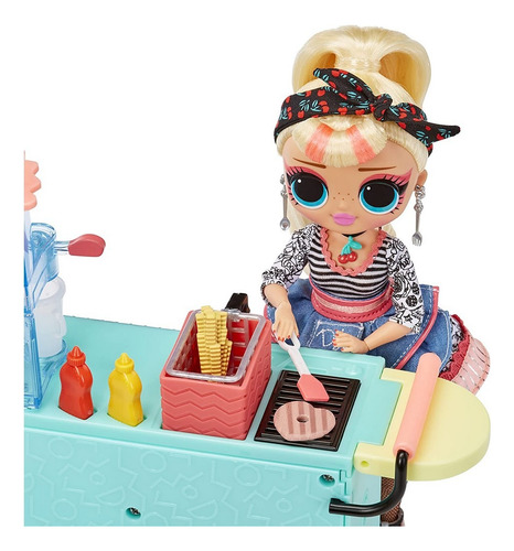 Muñeca Lol Omg Miss Sundae Set To Go Diner +45 Sorpresas