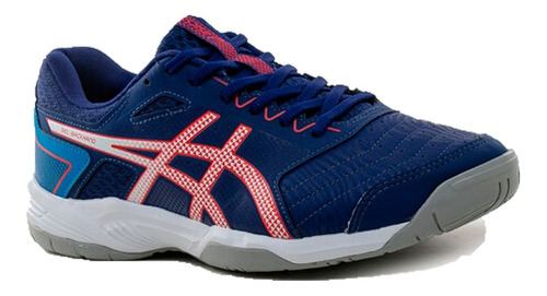 Zapatillas Asics Tenis Hombre Gel Backhand Azul-rojo Cli