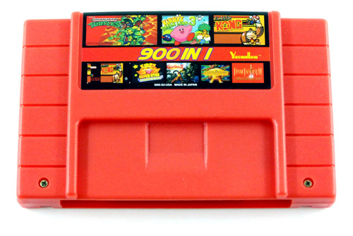 Multi Jogos 900 Em 1 Super Nintendo Snes