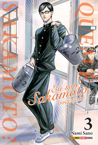 Quem é Sakamoto? Vol. 03, de Sano, Nami. Editorial Panini Brasil LTDA, capa mole em português, 2014