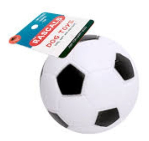 Rascals Juguete Pelota Futbol Latex Con Chifle Mascota Pets