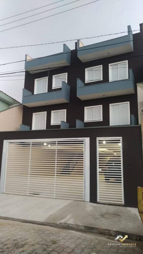Cobertura Com 2 Dormitórios À Venda, 90 M² Por R$ 286.000,00 - Vila Junqueira - Santo André/sp - Co0692
