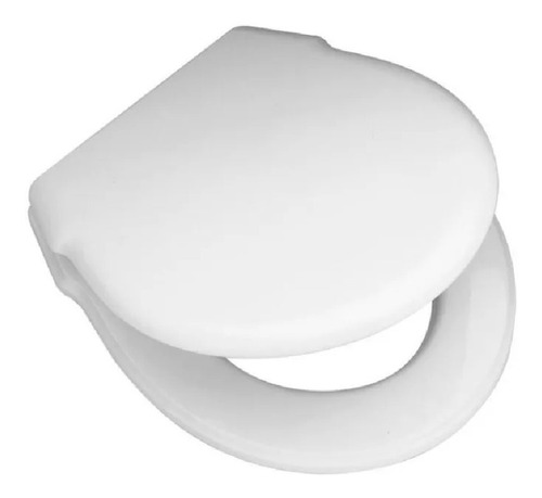 Asiento Tapa Inodoro Victoria Ferrum Madera Herrajes Metal Ahora 12 Y 18 Color Blanco