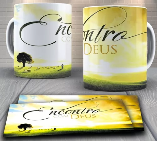 Caneca Religiosa Presente Cristãos Evangélicos e Católicos