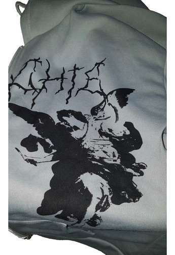 & Nuevos Sudadera Con Capucha Y2k De Talla Grande Con Cierre