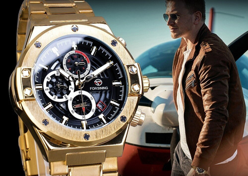 Relógio Masculino Mecânico Automático Luxo Original
