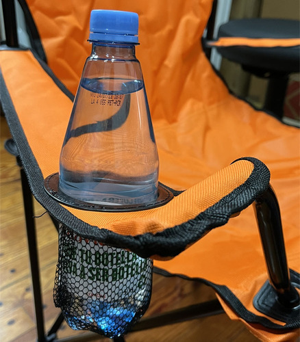 Silla Sillon Reposera Director Plegable Camping Porta Vaso