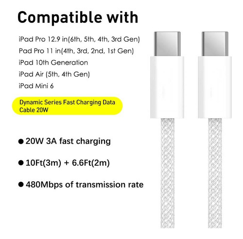 Cable De Carga Para El Nuevo iPad Pro iPad Pro iPad Air iPad