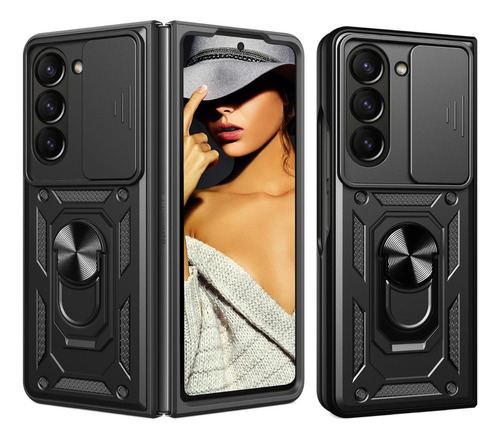 Funda Armor Cubre Camara Para Samsung Z Fold 5