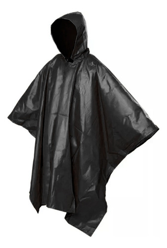 Poncho Capa De Chuva Impermeável Com Touca - Dispropil