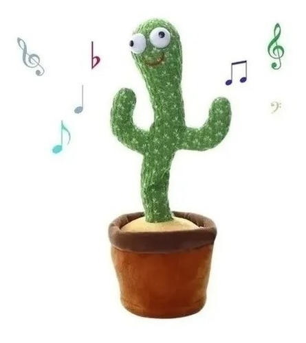 Cactus Musical Bailarín Infantil Juego Niño / Mtc