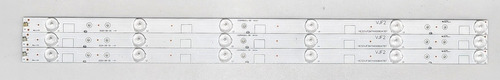 Kit De Leds Hisense 32k30jd, Versión 3 Tiras 6 Leds 6v.