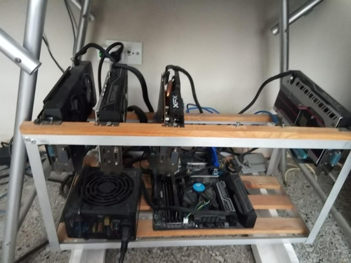 Rig, Procesador Tarjetas De Gráficos: 4 Amd Radeon Rx 570 (Usado)