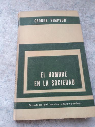 El Hombre En La Sociedad G Simpson