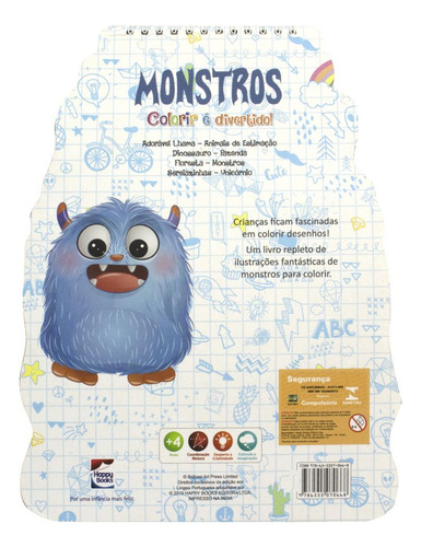 Colorir É Divertido! Monstros