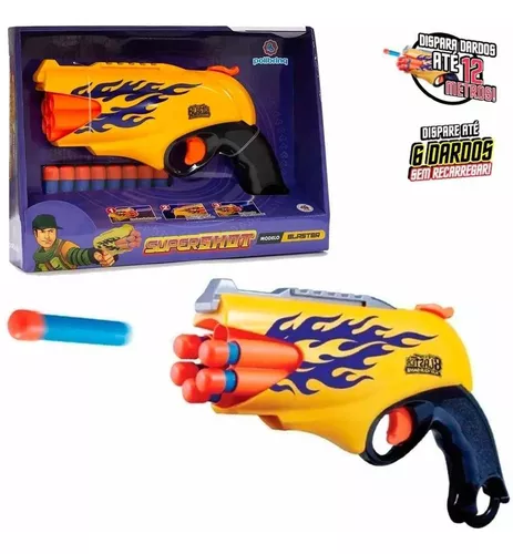 Arma de Brinquedo Lança Dardos Air Blaster