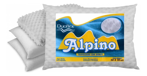 Almohada Duoflex Alpino Poliuretano Picos Masajeadores LG