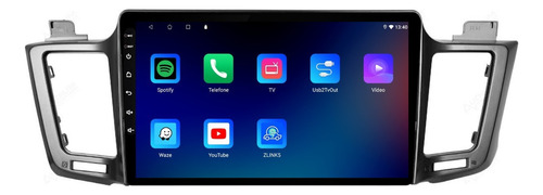 Multimidia Toyota Rav4 2013 A 2019 9p Android 14 Carplay 64g