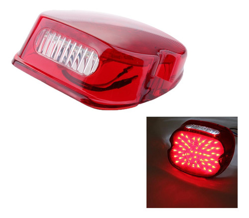 Luz De Freno Trasera Led Roja Para Harley Sportster 91-10