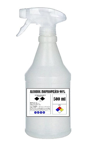 Alcohol Isopropilico 100% Litro Atomizador