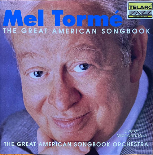 Cd - Mel Tormé / The Great American Songbook. Org (1993)