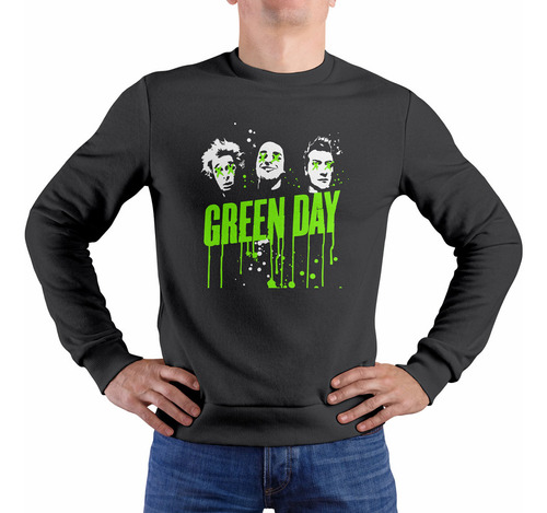 Polera Green Day Faces (d1283 Boleto.store)