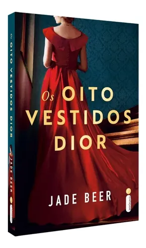 Os oito vestidos Dior, de Jade Beer. Editora Intrínseca Ltda, capa