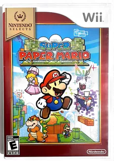 Jogo Super Paper Mario Nintendo Wii.