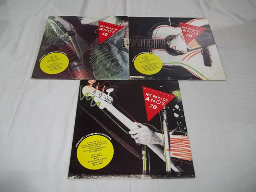 Lp Vinil - Hit Parade Anos 50 60 70 Nacional - 3 Discos 