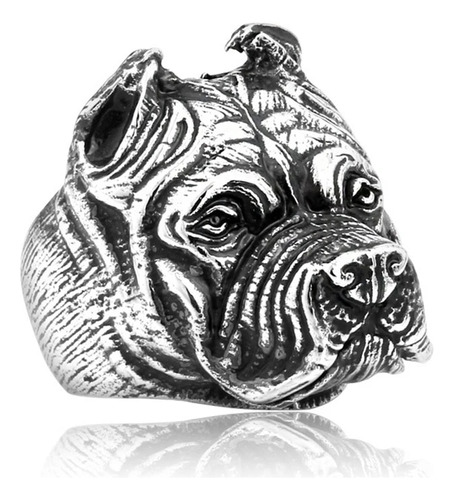 Anillo De Titanio Con Personalidad Para Perro Pitbull Bulldo