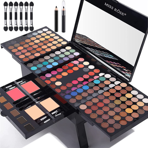 Coliusa Kit De Maquillaje Profesional De 190 Colores Para Mu