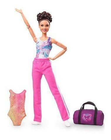 Boneca Barbie Collector Laurie Hernandez 2016 Ginasta Top