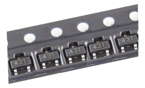 5 Piezas Tl431 Referencia Programable De Presicion Smd 431