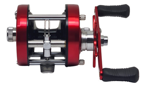 Reel Rotativo Caster Warrior 403 Aluminio 3 Rulemanes 5.3:1